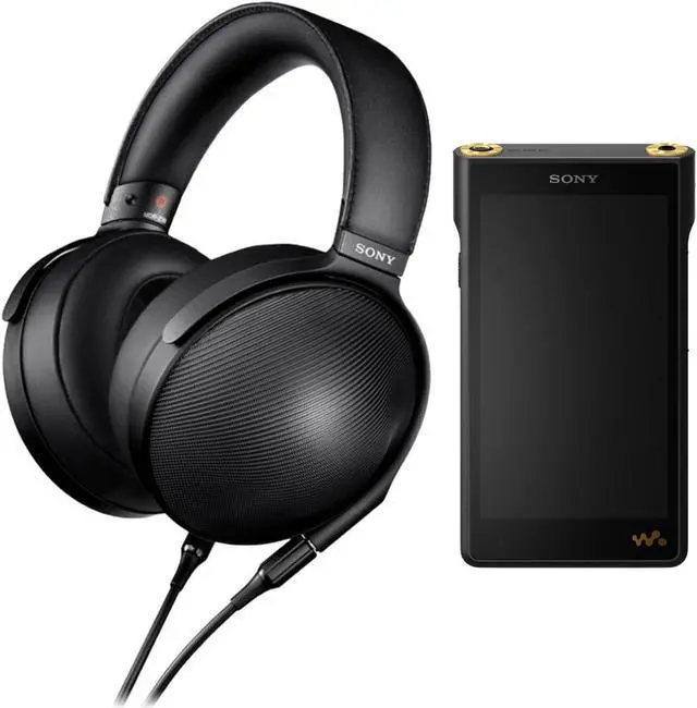 Main image of Sony MDRZ1R Signature, Hi-Res Headphone with Sony NW-WM1AM2 Walkman Digital Music Player bundle