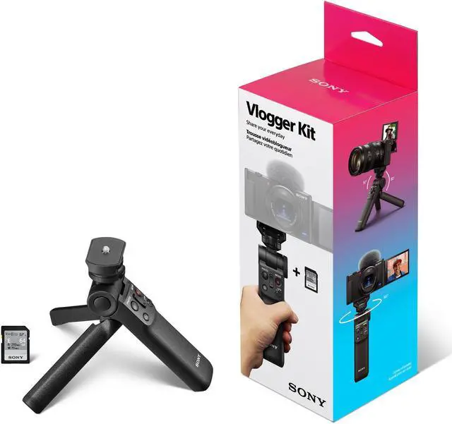 Alt view image 4 of 7 - Sony ECM-G1 Vlogger Shotgun Microphone with Sony Vlogger Accessory Kit Bundle
