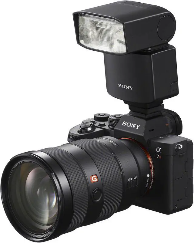 Alt view image 8 of 16 - Sony Alpha GN46 Wireless Radio Control External Flash - HVL-F46RM