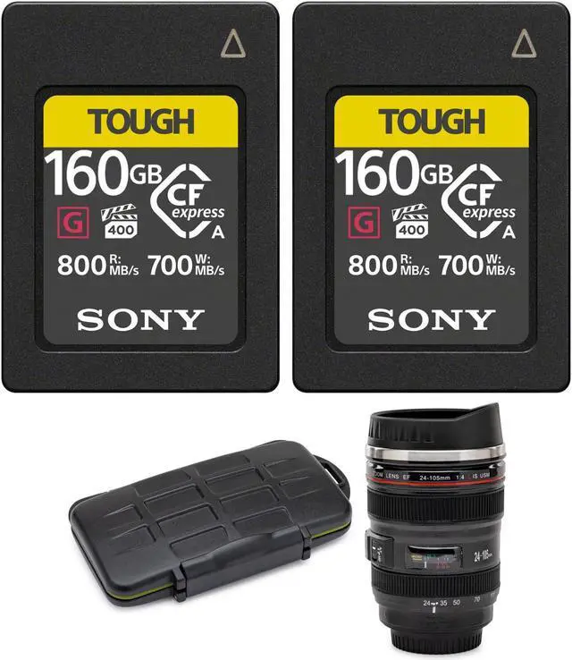Main image of Sony 160GB CFexpress Type A Tough Series 2-Pack Bundle