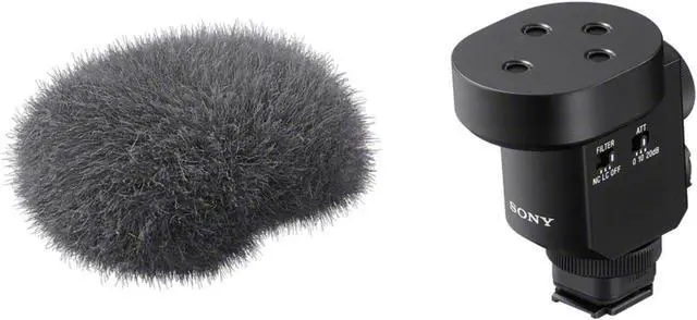 Alt view image 3 of 17 - Sony Digital Shotgun Microphone ECM-M1