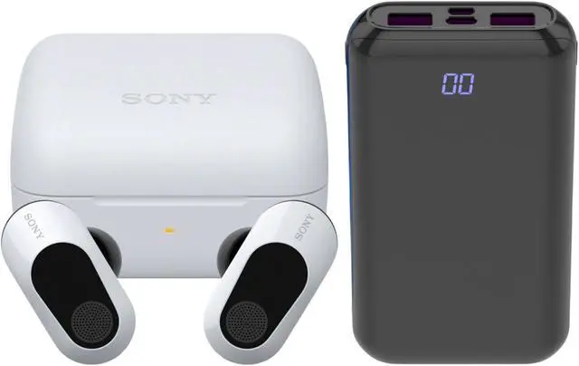 Main image of Sony WFG700N/W INZONE Buds Truly Wireless Noise Canceling Gaming Earbuds Bundle