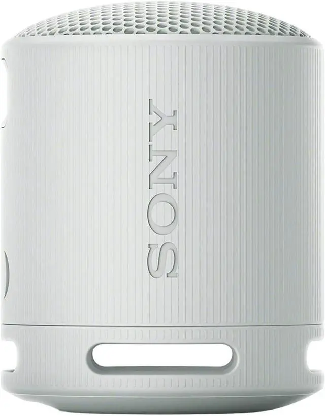Alt view image 8 of 13 - Sony SRSXB100H XB100 Compact Bluetooth Speaker - Light Gray