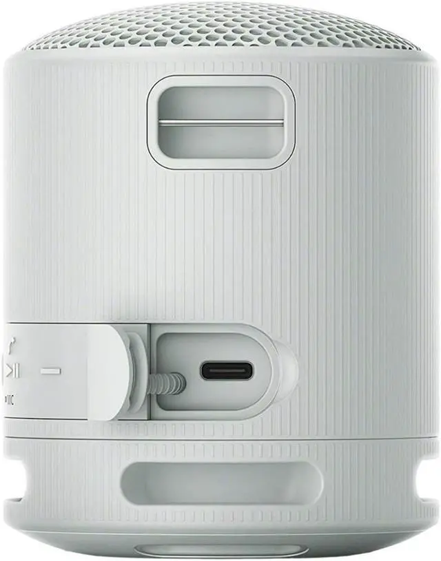 Alt view image 9 of 13 - Sony SRSXB100H XB100 Compact Bluetooth Speaker - Light Gray