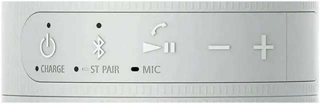Alt view image 11 of 13 - Sony SRSXB100H XB100 Compact Bluetooth Speaker - Light Gray