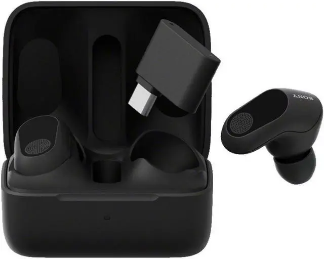 Alt view image 18 of 20 - Sony WFG700NB INZONE Truly Wireless Noise Cancelling Earbuds - Black