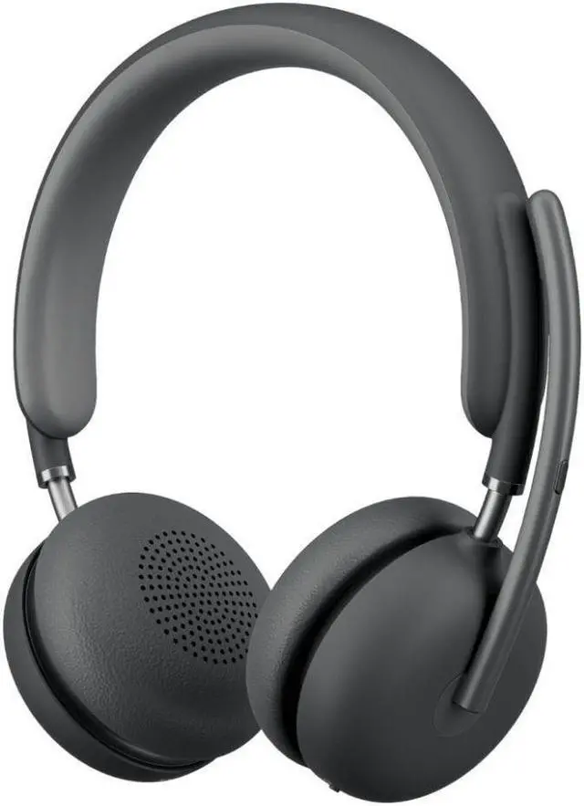 Alt view image 5 of 7 - Logitech Zone wireless 2 UC, Graphite + 4K Pro Webcam