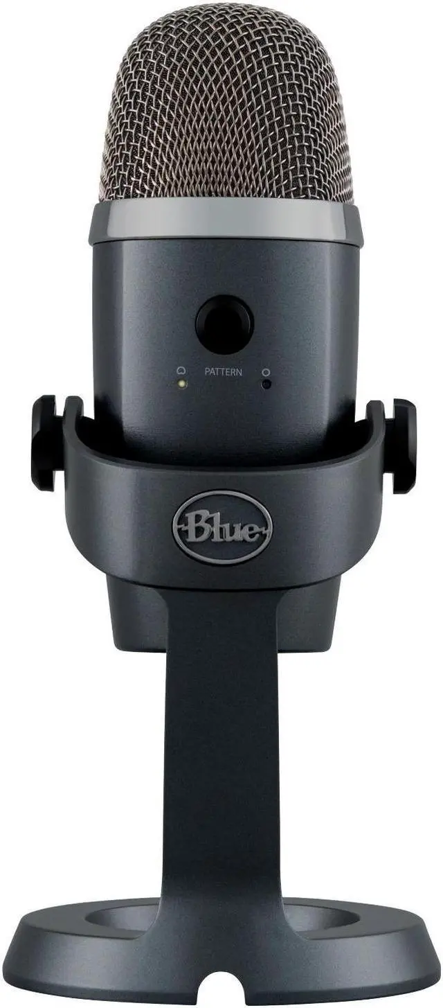 Alt view image 6 of 7 - Blue Yeti Nano USB Mic (Shadow Gray) w/ Knox Boom Arm, Shock Mount & Pop Filter