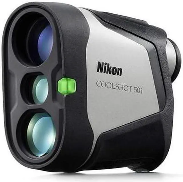 Alt view image 12 of 19 - Nikon CoolShot 50i Golf Laser Rangefinder (6x22) (Black/Grey)