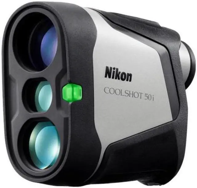 Alt view image 17 of 19 - Nikon CoolShot 50i Golf Laser Rangefinder (6x22) (Black/Grey)