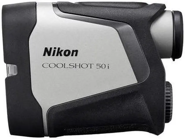 Alt view image 18 of 19 - Nikon CoolShot 50i Golf Laser Rangefinder (6x22) (Black/Grey)