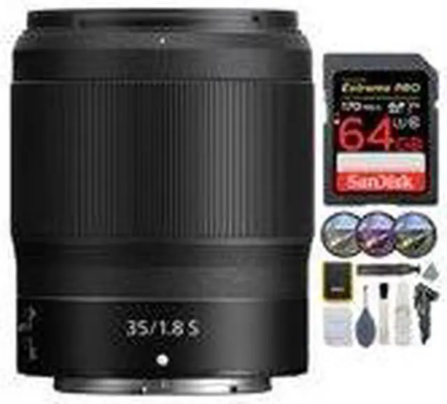 Alt view image 3 of 7 - Nikon 20081 NIKKOR Z 35mm f/1.8 S Wide Angle Lens Bundle