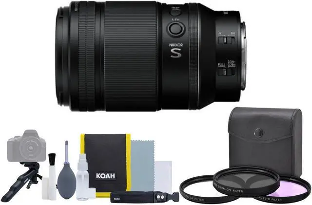 Main image of Nikon NIKKOR Z MC 105mm f/2.8 VR S Macro Lens (Nikon Z) Dlx Bundle