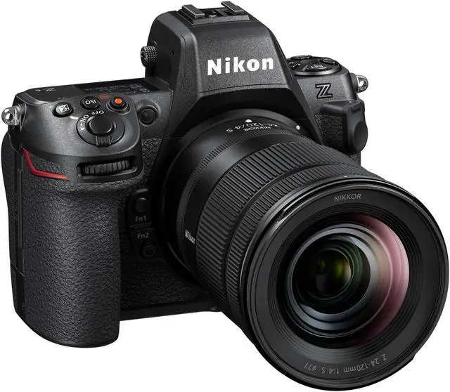 Alt view image 3 of 7 - Nikon Z8 Mirrorless Camera with 24-120mm f/4 Lens and FTZ II Adapter Kit