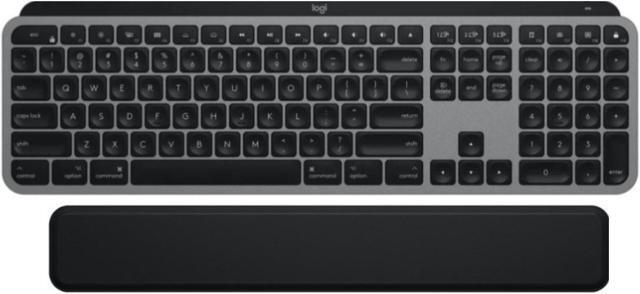 Main image of Logitech MX Keys Advanced Illuminated Wireless Keyboard for Mac + MX Palm Rest