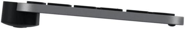 Alt view image 6 of 7 - Logitech MX Keys Advanced Illuminated Wireless Keyboard for Mac + MX Palm Rest