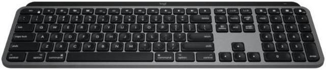 Alt view image 2 of 7 - Logitech MX Keys Advanced Illuminated Wireless Keyboard for Mac + MX Palm Rest