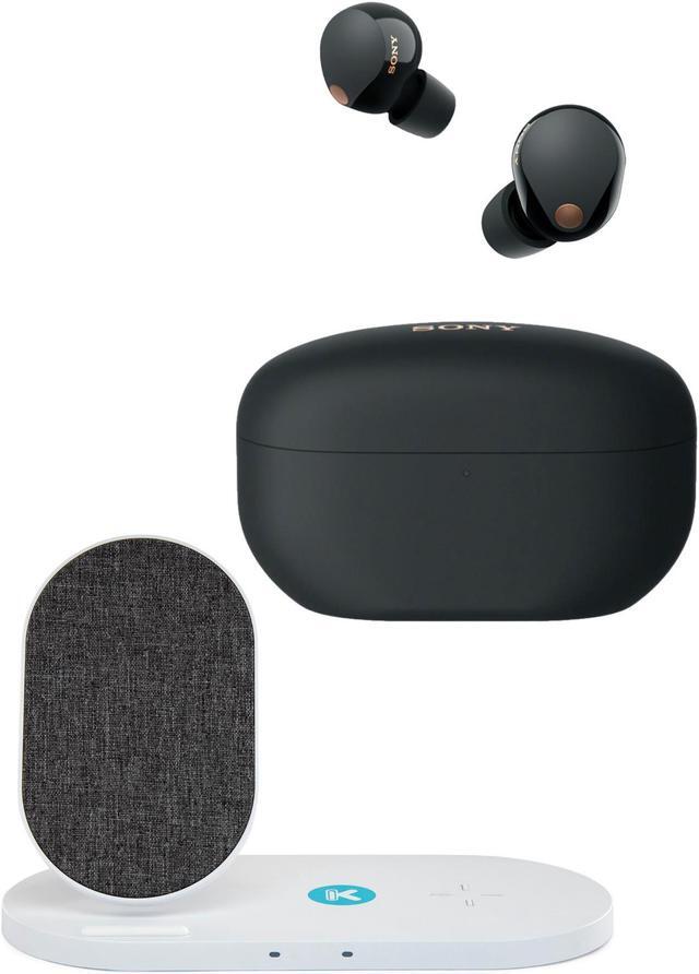 Sony WF-1000XM5 Truly Wireless Noise Canceling Earbuds (Black) Bundle