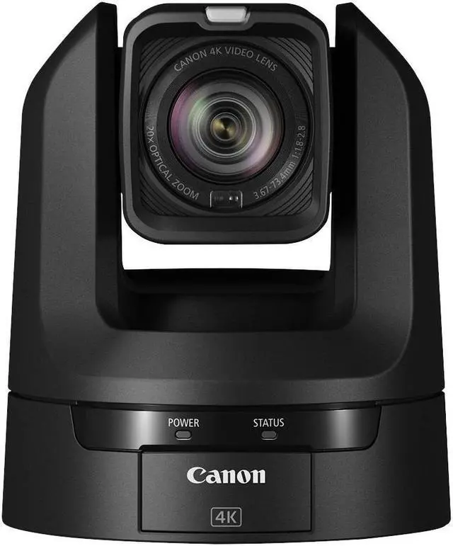 Main image of Canon CR-N100 4K NDI PTZ Camera with 20x Zoom (Satin Black)