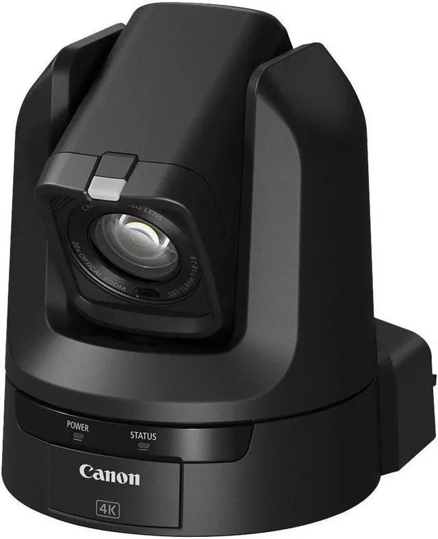 Alt view image 4 of 19 - Canon CR-N100 4K NDI PTZ Camera with 20x Zoom (Satin Black)