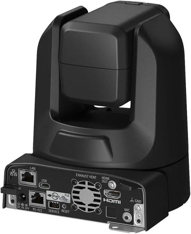 Alt view image 6 of 19 - Canon CR-N100 4K NDI PTZ Camera with 20x Zoom (Satin Black)