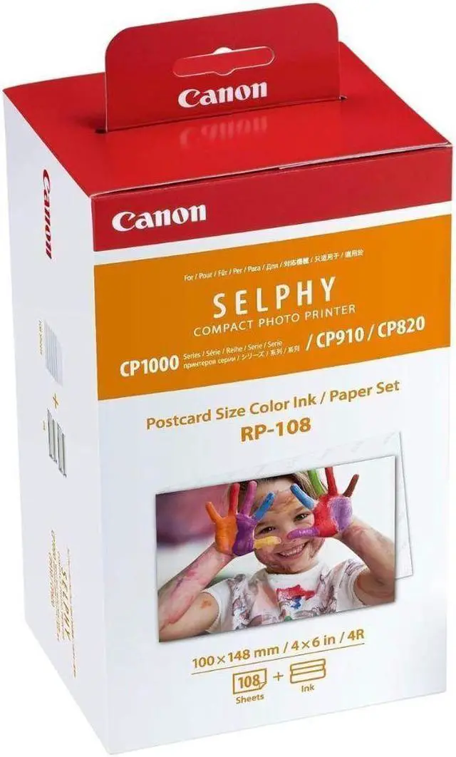 Alt view image 15 of 17 - Canon 8568B001 RP-108 High-Capacity Color Ink/Paper Set