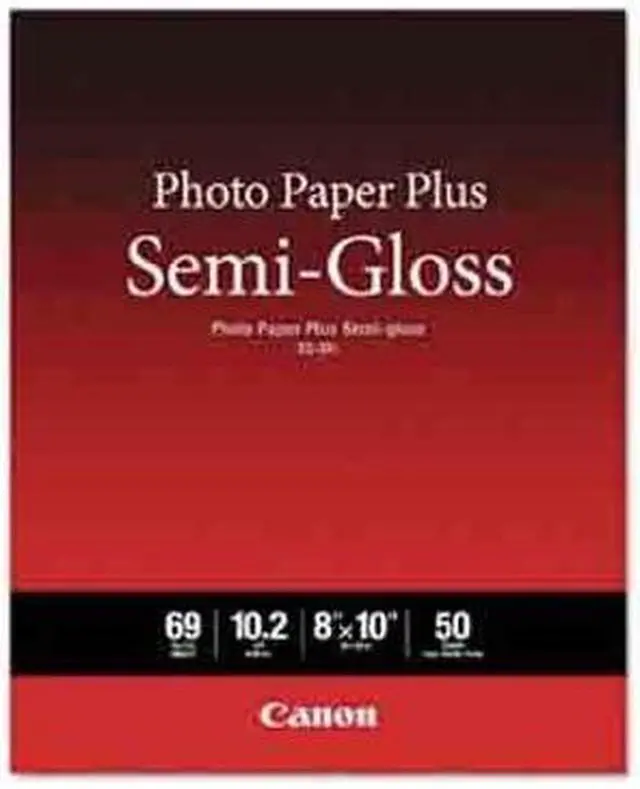 Alt view image 5 of 6 - Canon SG-201 8x10 Semi-Gloss Photo Paper Single Pack of 50 Sheets 1686B062