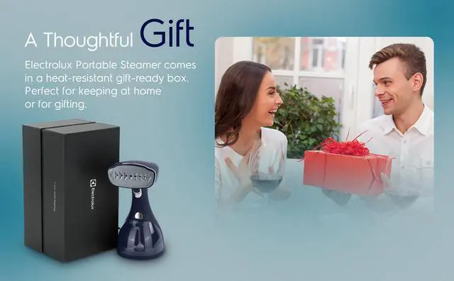 Alt view image 12 of 13 - Electrolux Portable Handheld Garment & Fabric Steamer, 1500 Watt Blue