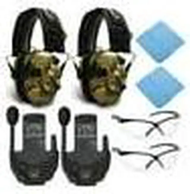 Alt view image 4 of 7 - Walkers Razor Electronic Muffs (MultiCam Camo Tan, 2-Pack) with Walkie Talkie