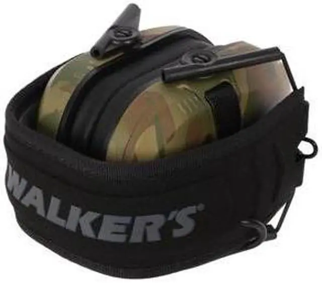 Alt view image 7 of 7 - Walkers Razor Electronic Muffs (MultiCam Camo Tan, 2-Pack) with Walkie Talkie