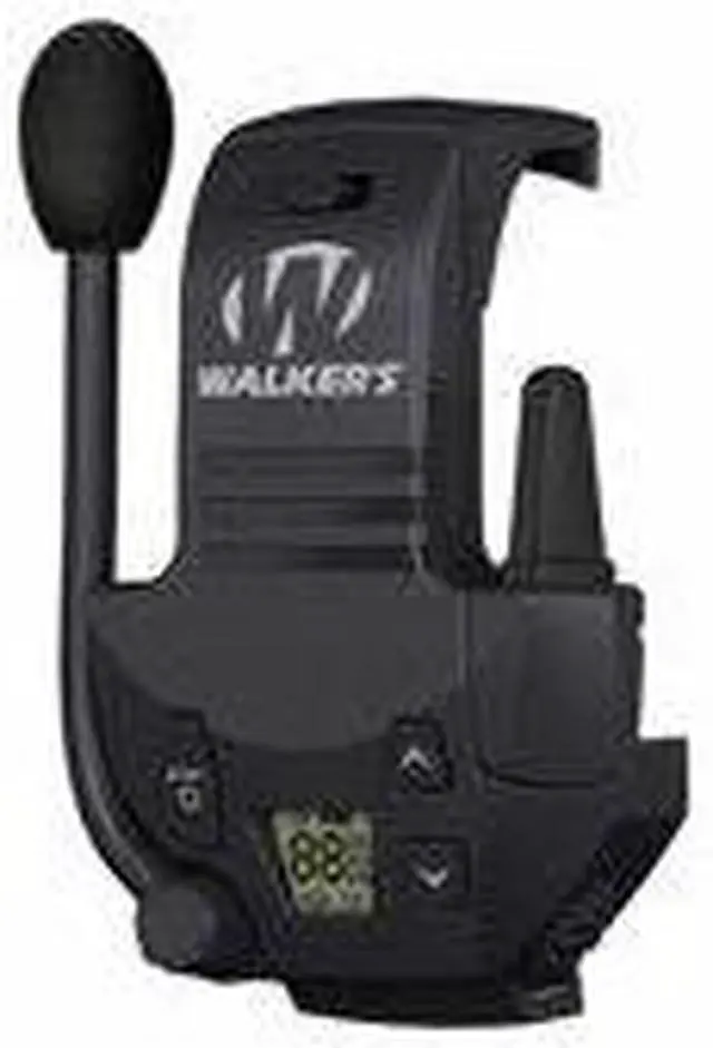 Alt view image 7 of 7 - Walkers Razor Slim Electronic Muff (FDE Patriot) with Walkie Talkie and Glasses