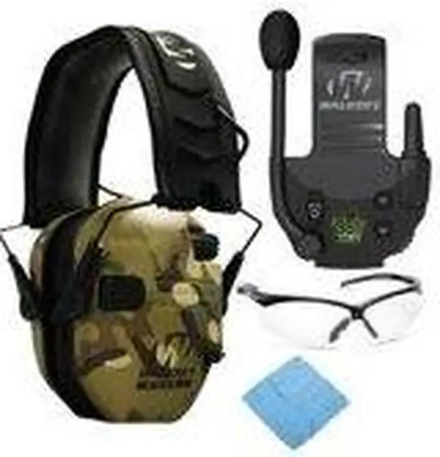 Alt view image 3 of 7 - Walkers Razor Slim Electronic Muff (MultiCam Camo Tan) Bundle