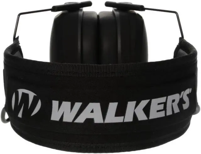 Alt view image 4 of 6 - Walker's Game Ear Razor Slim Electronic Lightweight Shooting Hunting Range Hearing Protection Muffs Glasses Bundle