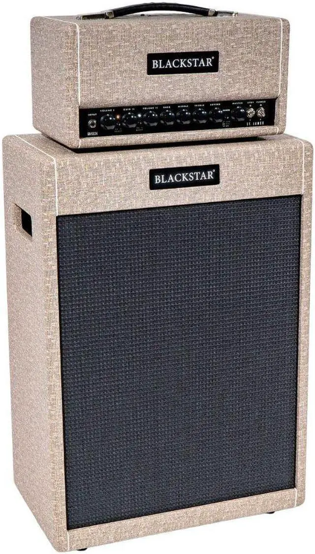 Alt view image 6 of 6 - Blackstar St. James 50-watt Tube Head with EL34 Tubes - Fawn
