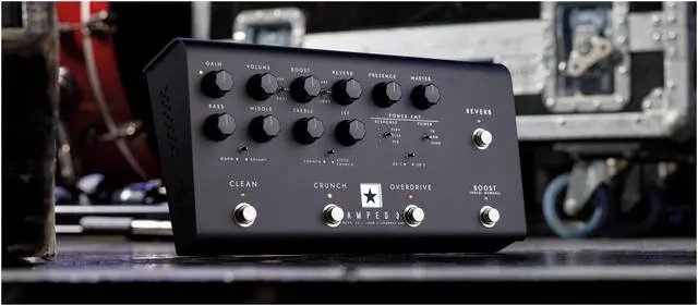 Alt view image 11 of 11 - Blackstar AMPED 3 100W Guitar Power Amplifier With 3 Channels Black