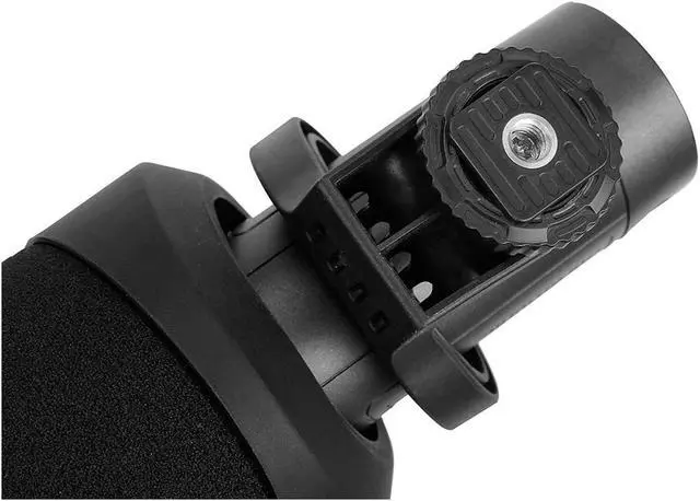 Alt view image 4 of 7 - Saramonic CamMic+ Battery-Powered Camera-Mount Shotgun Microphone