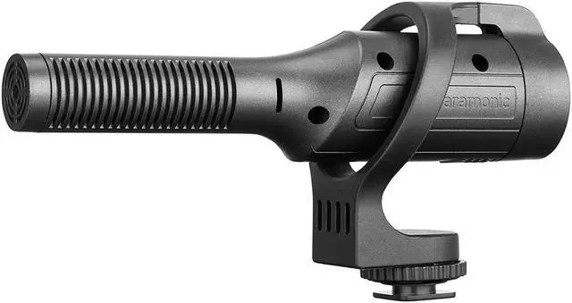 Alt view image 7 of 7 - Saramonic CamMic+ Battery-Powered Camera-Mount Shotgun Microphone