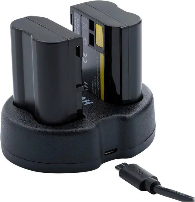 Main image of Koah Battery (2-Pack) and Dual Charger for Nikon EN-EL15B