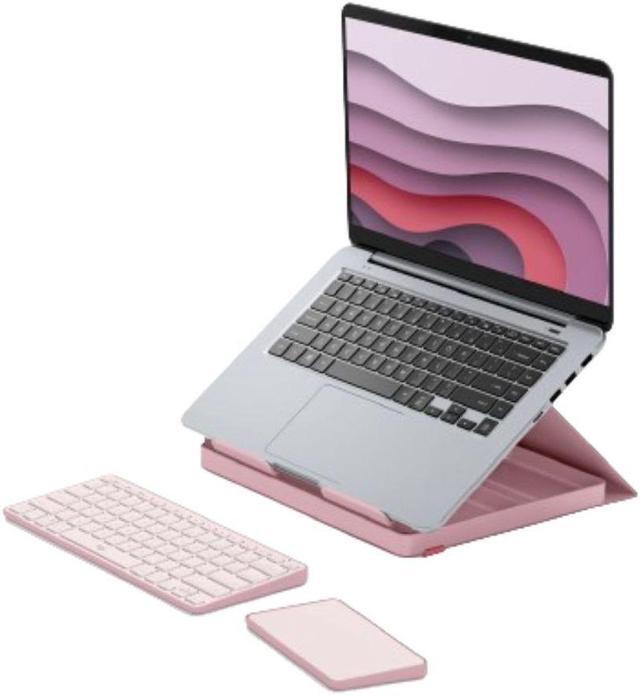 Alt view image 6 of 7 - Logitech CASA POP-UP DESK (Bohemian Blush)