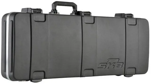 Alt view image 9 of 13 - SKB Rectangular Hardshell Case for Stratocaster and Telecaster Shaped Guitars