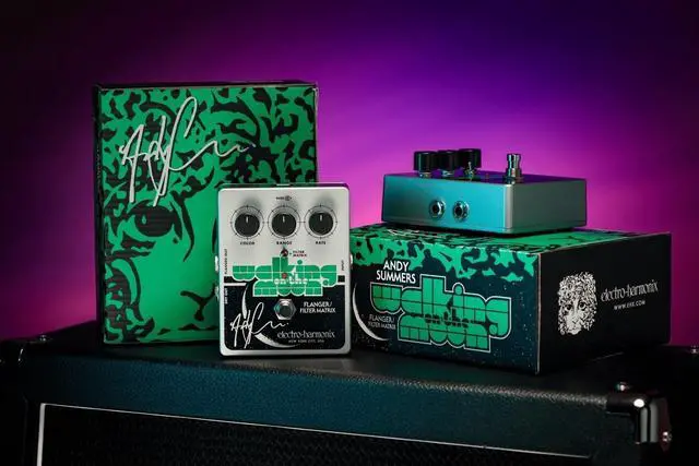 Alt view image 5 of 6 - Electro Harmonix Andy Summers Walking on the Moon Analog Flanger Guitar Pedal