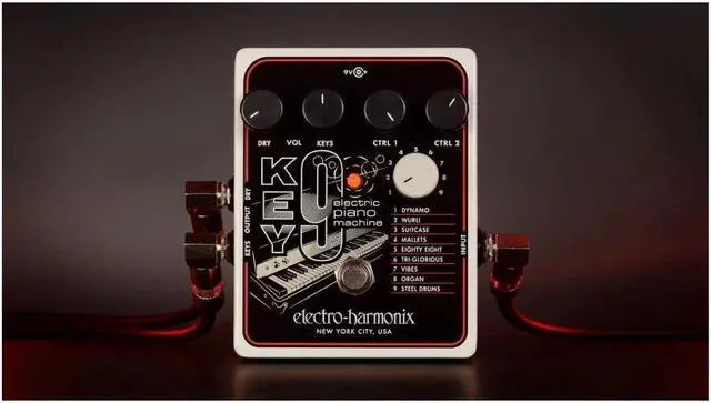 Alt view image 8 of 13 - Electro-Harmonix Key 9 Electric Piano Machine pedal