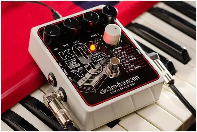 Alt view image 9 of 13 - Electro-Harmonix Key 9 Electric Piano Machine pedal