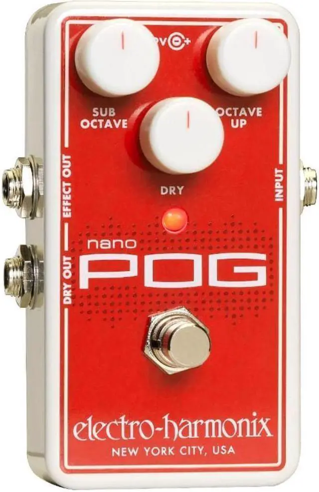 Alt view image 19 of 20 - Electro-Harmonix Nano POG Polyphonic Octave Generator Guitar Effects Pedal