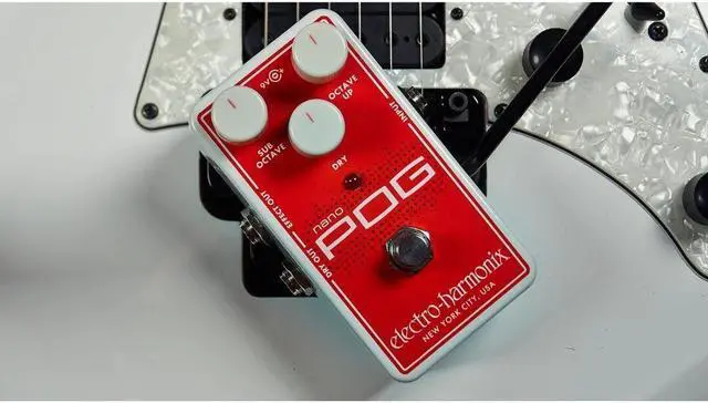 Alt view image 20 of 20 - Electro-Harmonix Nano POG Polyphonic Octave Generator Guitar Effects Pedal