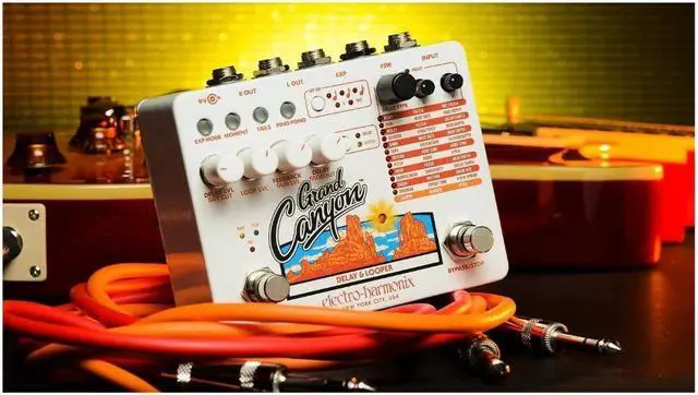 Alt view image 15 of 16 - Electro-Harmonix Grand Canyon Delay & Looper Guitar Effects Pedal