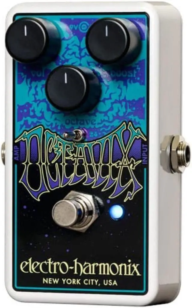 Main image of Electro-Harmonix Octavix Octave Fuzz Guitar Pedal with Volume, Boost, and Octave Knobs