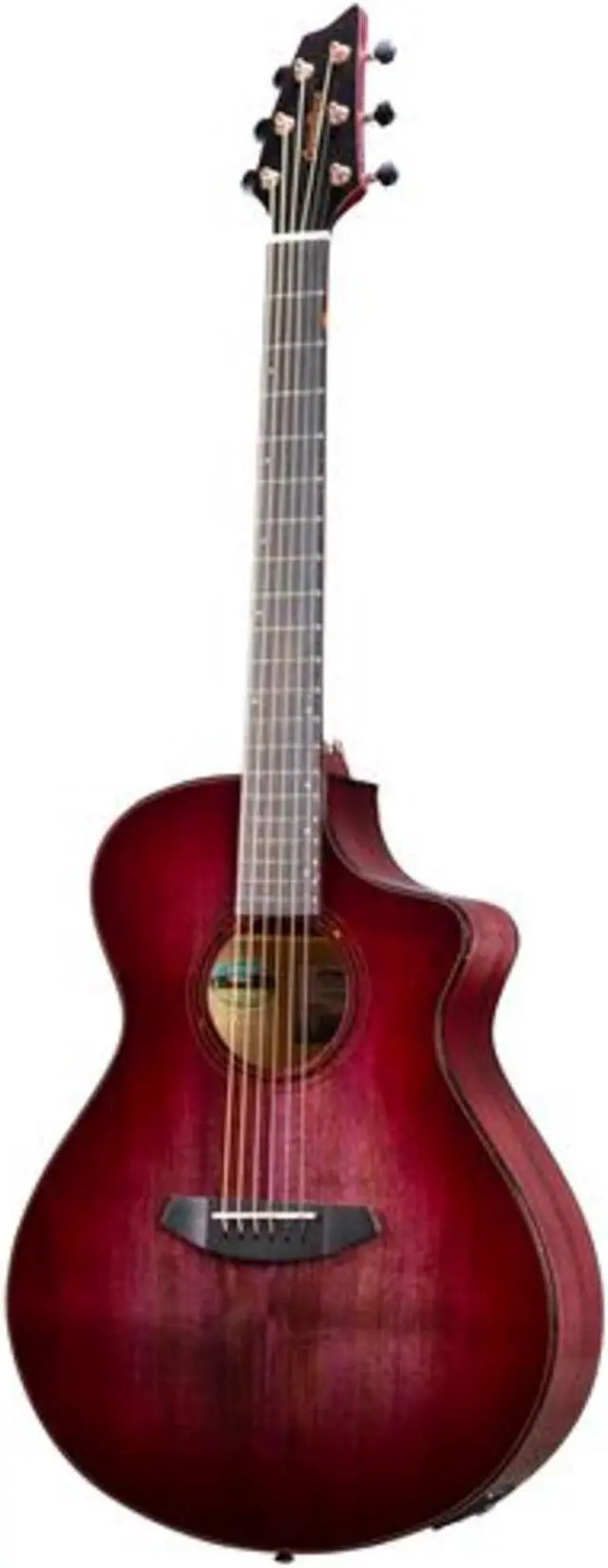 Alt view image 5 of 7 - Breedlove Pursuit Exotic S 6-String Acoustic Electric Guitar (Pinot Burst)