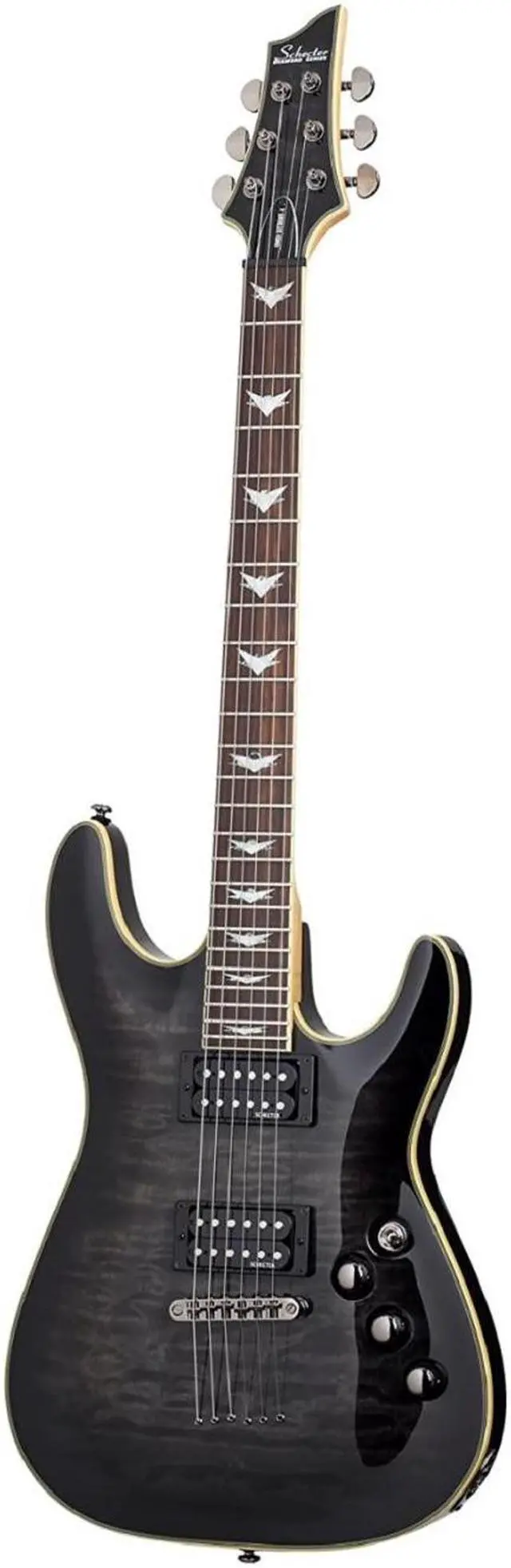Main image of Schecter Omen Extreme 6-String Electric Guitar (See-Thru Black)