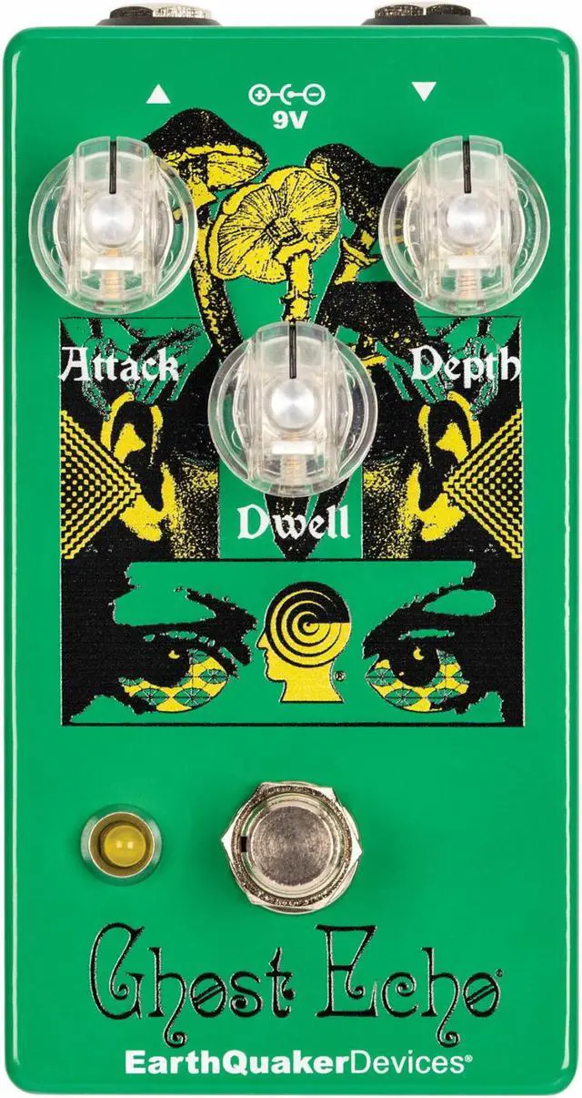 Main image of EarthQuaker Devices Brain Dead Ghost Echo Voiced Reverb Guitar Pedal